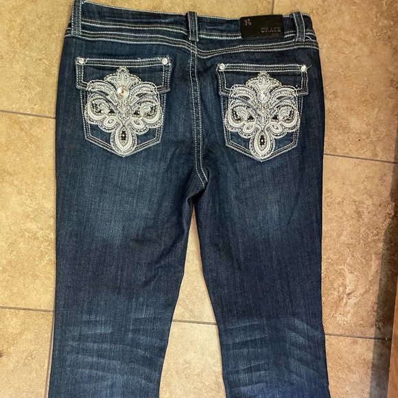 Grace in LA Denim - Grace In LA Capri Jeans 11M